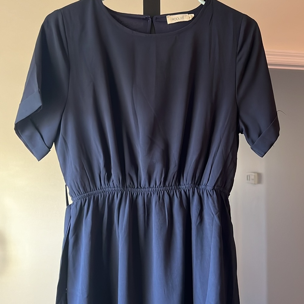 ROOLEE Taylor Jane Maxi dress. Navy size small